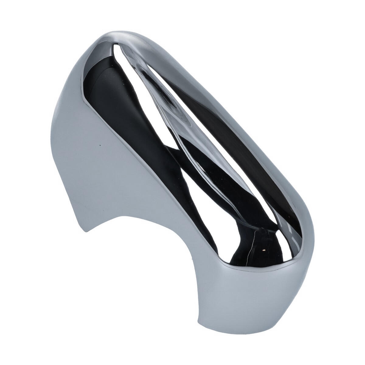 Bumperrozet chroom rechts voor / links achter. Karmann Ghia T/M 7/1971 alleen europese modellen 141707156E