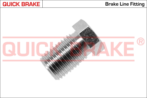 Wartelmoer 3/8"x24UNF, bor. 5 mm, Lengte 18 mm, Sleutel 10 (S)