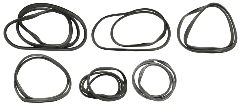 Ruitrubbers voor sierlijsten + toebehoren