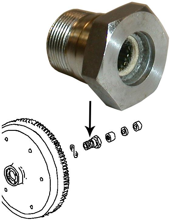 Standaard vliegwielbout inclusief lager M28x1.5x25 mm 111105305C