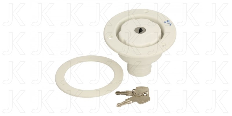 Afdekking watervulopening 40 mm Fiamma wit