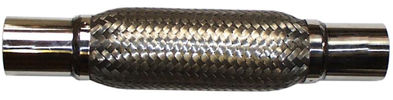 Flexibel uitlaatdeel, 45 x 272 mm, RVS