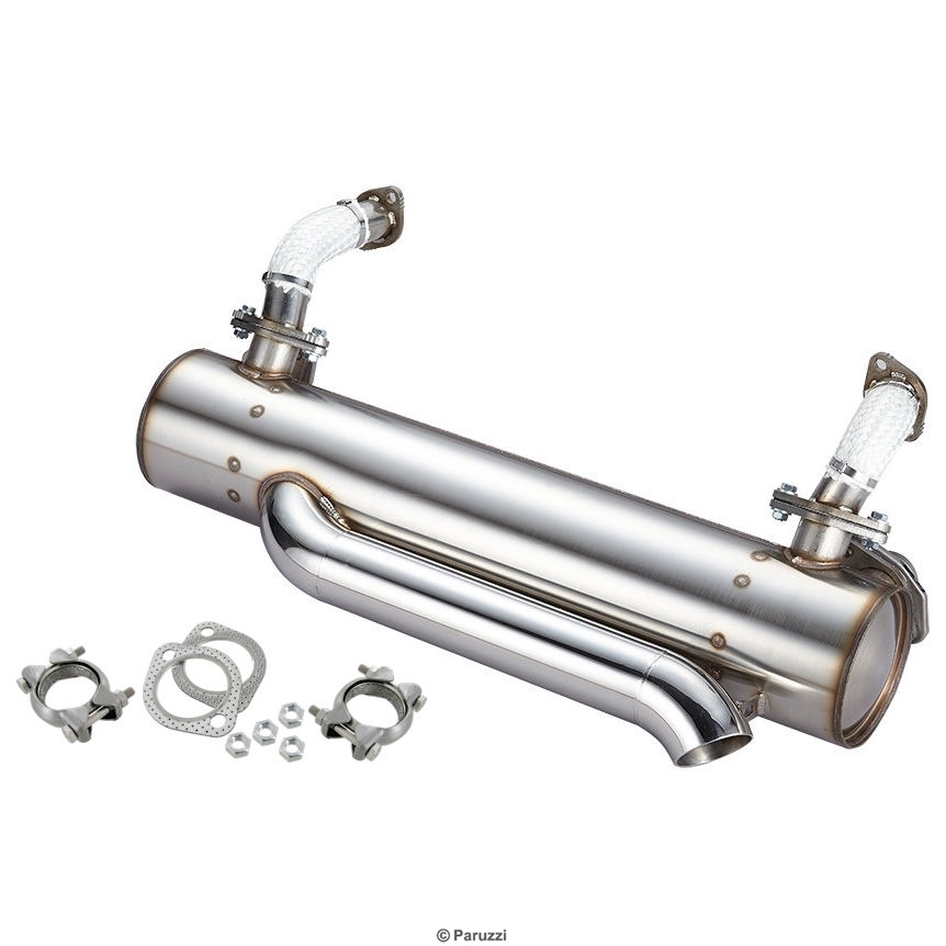 verlaagde Bus uitlaat RVS T1