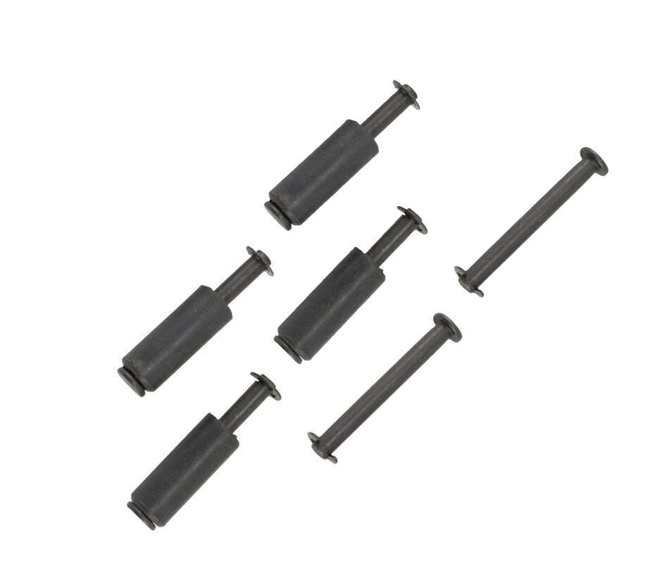 Rolletjes/pinnen deurvangers set. Karmann Ghia 