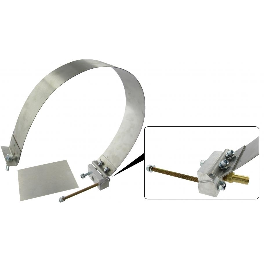 Koelventilator (911) montage set. voor 260mm Porsche coolfan. Type 4 motoren 