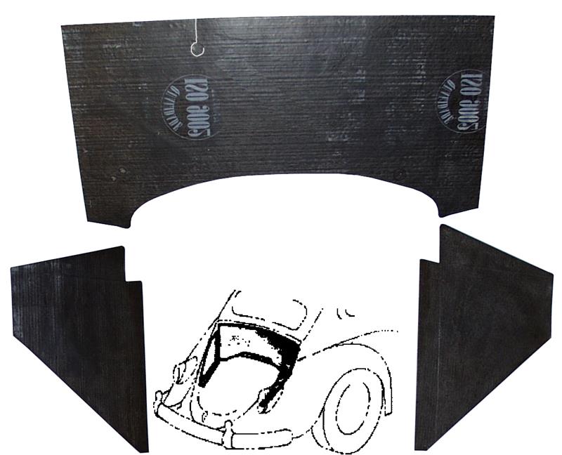 Motorruimte-isolatie Kever, 3-delige set 111898410