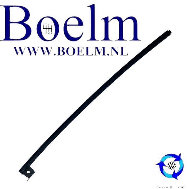 Gebruikte Deurruit geleidingsrail voor vaste tochtruit rechts T3 251837410