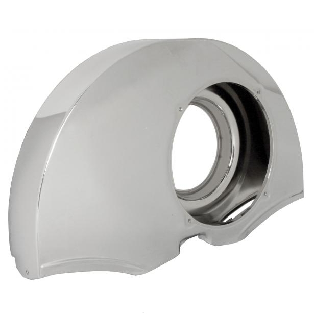 Koelhuis bol chroom geen kachel. 1200/1500 cc, 1300 cc T/M 7/1970 