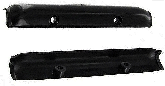 Pop-out scharnier kapjes zwart paar