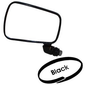 Buitenspiegel links, zwart plastic 113857513D