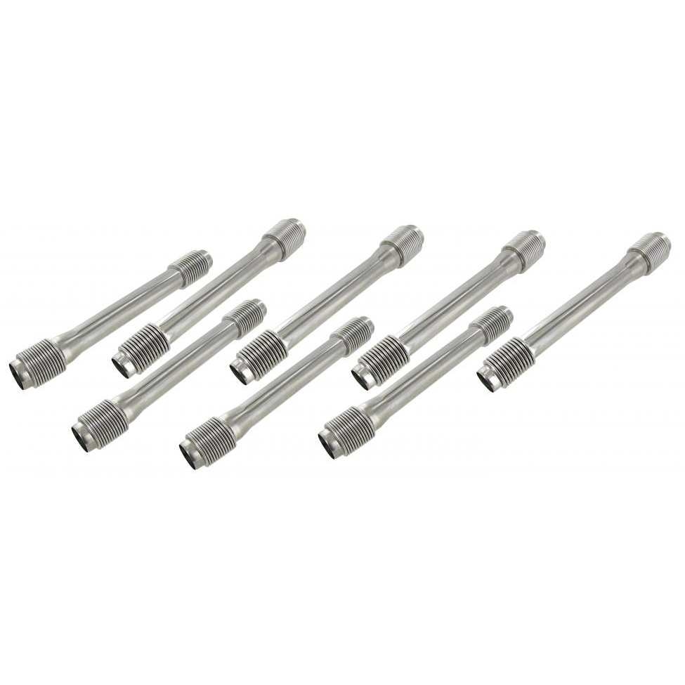 Standaard stoterstangpijpjes (RVS) 8 stuks. CT/CZ motoren.  Water boxer motoren 25109335