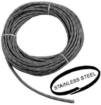 Brandstofslang met gewapende ommanteling, 10 m, Ø6 mm 