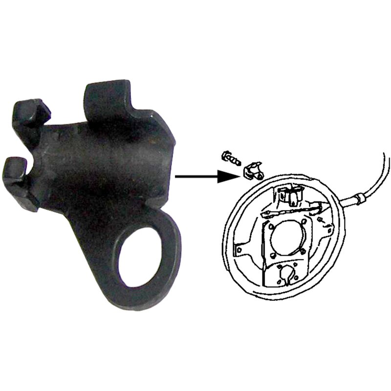 Steun voor handremkabel 113609637