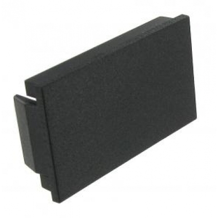 Dashboard blindkap / dummy schakelaar zwart  861957087