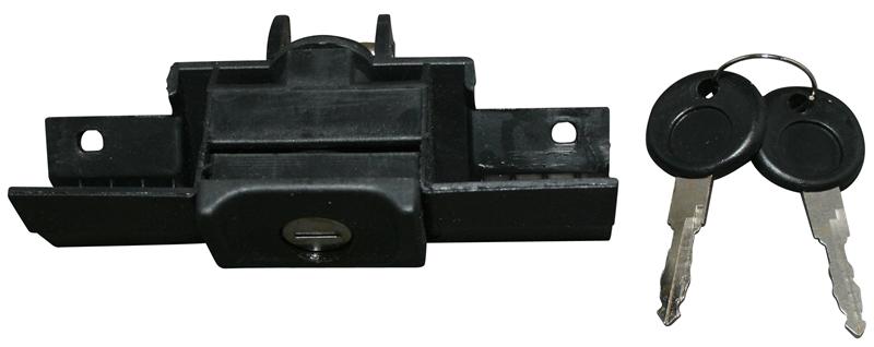 Achterklepslot met sleutels Jetta 165827571F 