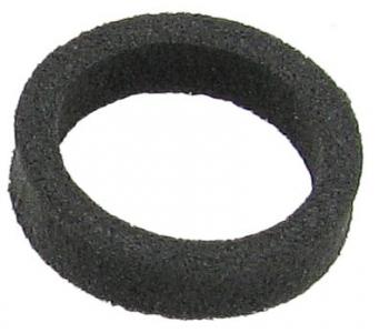 Dichting tussen schuifdeur hendel en rozet buitenzijde. Bus 8/1973 en later 211843731