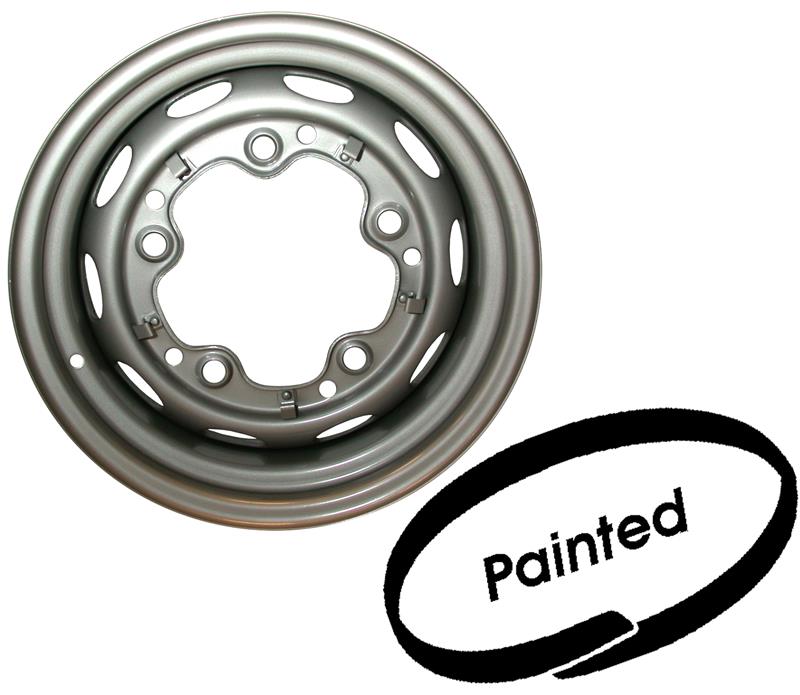 Velg staal geverfd, 5.5x15", 5 holes, ET15 VW42P Kever / 356