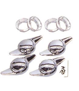 Knock-off naafdop 2 spaaks 4 stuks.. 