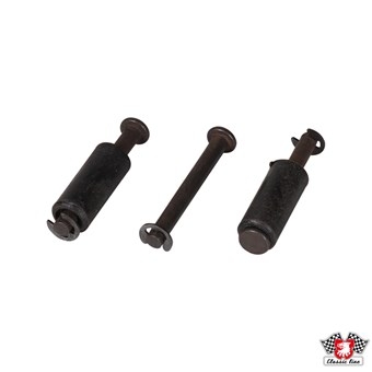 Rolletjes/pinnen deurvangers set Karmann Ghia, 3 delig. 141837256A