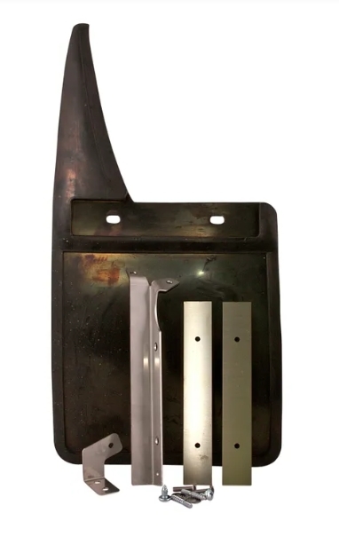 Spatlap linksachter 251821811A (T3 bus zonder plastic bumpers)