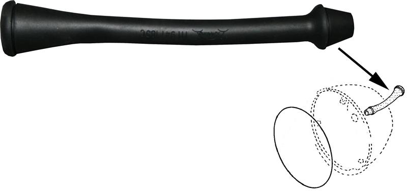 Koplamp doorvoerrubber Kever (na 1966) 111941185C