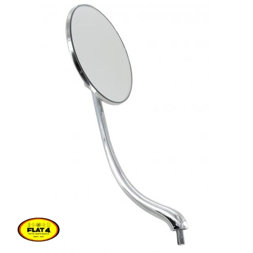 Buitenspiegel Flat 4 RVS (per stuk). Kever T/M 7/1967 