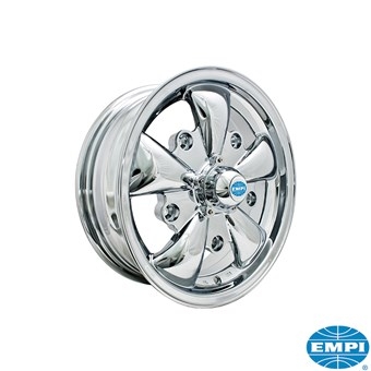 Velg Empi GT-5 verchroomd (per stuk)