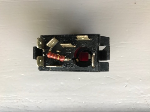 Schakelaar alarmlicht Golf 1 / T3 171953235A