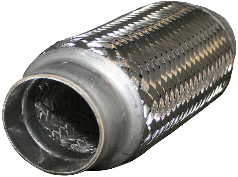 Flexibel uitlaatdeel, 61x250 mm, RVS