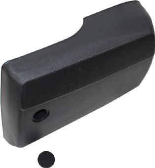 Bumperhoek T25 / T3 rechtsvoor / linksachter zwart plastic 251807124