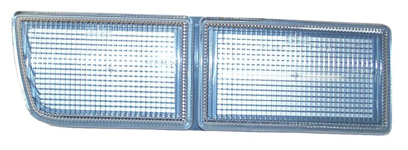 Afdekplaat voorbumper groot helder Links 1H0941777