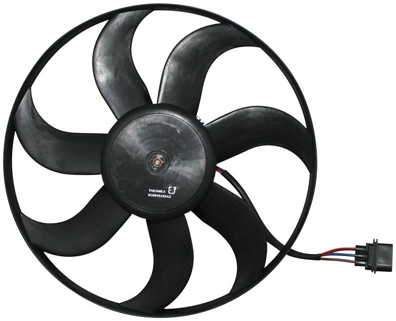 Ventilator motor, 300 W, 392 mm 6Q0959455AD     