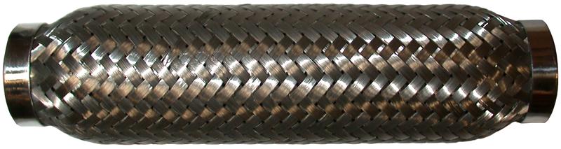 Flexibel uitlaatdeel, 45x260 mm, RVS