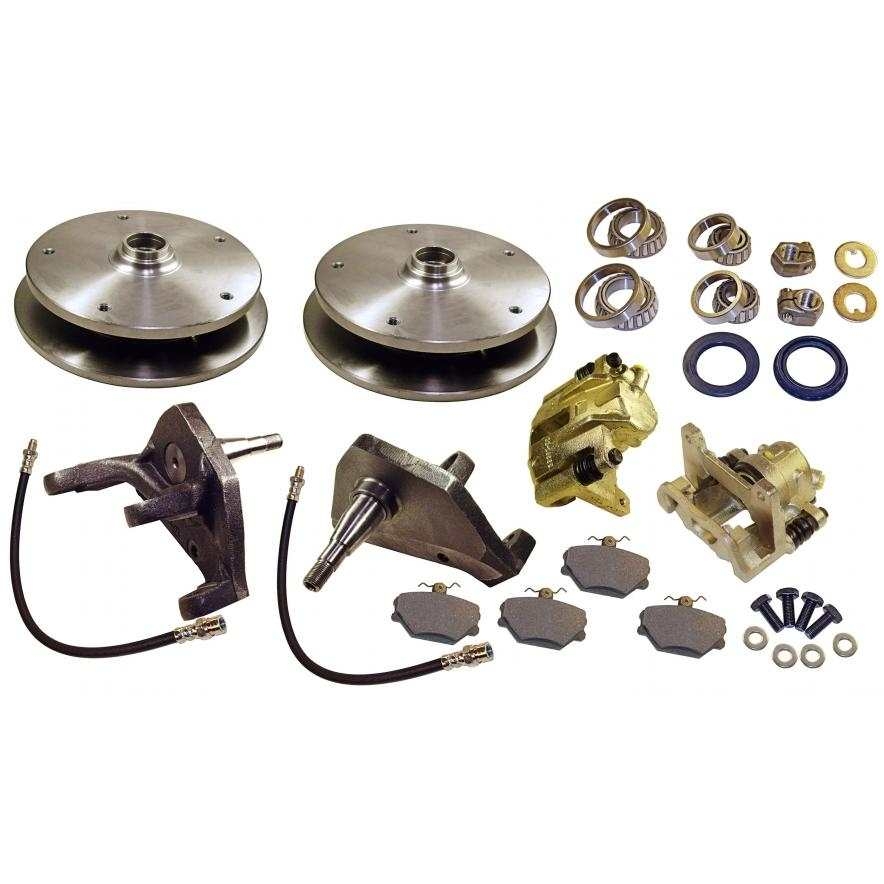 5 gaats schijfremmen set  verlaagde spindels (5 x 205 mm)