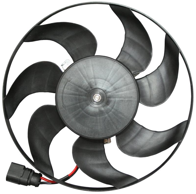Ventilator motor, rechts, 150 W, 295 mm  1K0959455R  