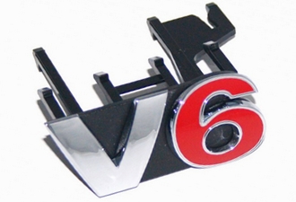 V6 embleem oem Golf 4 1J6853679E_GQF