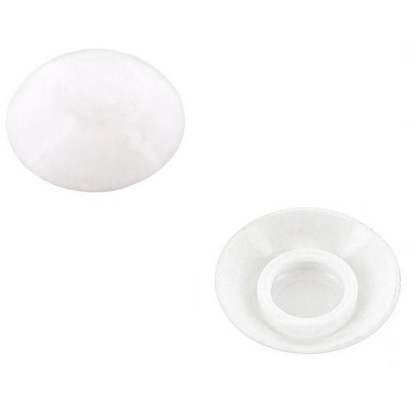 Bumperbout afwerkdop wit T2/T3  bus 21170719290D