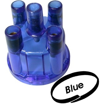 Doorzichtig blauwe stroomverdelerkap. voor Bosch stroomverdeler, 113905207C