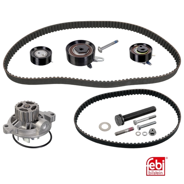 Distributieset 2.5TDI  LT en T4 / Tandriemset + waterpomp  Febi compleet