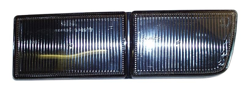 Afdekplaat voorbumper groot  smoke rechts 1H0941778