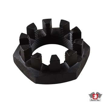 Kroonmoer voor remtrommel achter, 10 tands, M30x1.5 N90149601   