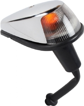 Knipperlicht unit, links/rechts, chroom, helder glass 113953041J  A-kwaliteit