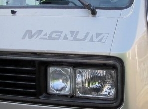 Sticker Set - Magnum antraciet (2 stuks)