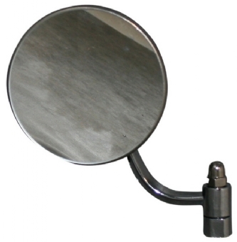 Buitenspiegel rond / USA Kever, links, verchroomd 111857513A