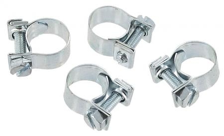 Slangklem Mini 4 stuks. range 7-9 mm wide: 9 mm 