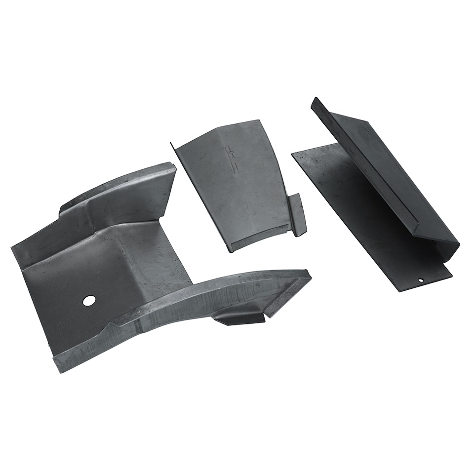 A-stijl reparatiedeel onderzijde (20cm) Links T2 tm 07/72 