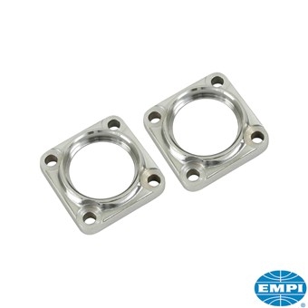 Achteras lagerhuis deksel chroom (Set van 2)