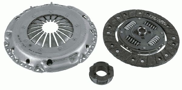 Koppelingsset Sachs 228mm 
