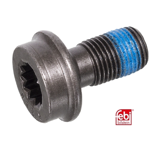 M10 Rekbout: (M10x1x19) voor vliegwiel (o.a. V5/VR6) N90539801(per stuk) Febi 