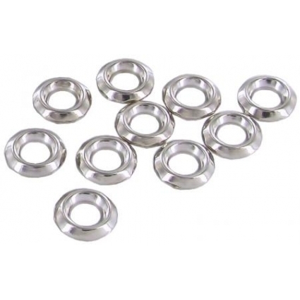 Conische ring gepolijst RVS binnenmaat 4.4 mm 10 stuks. verscheidene toepassingen:. Kever. Bus. Type 3. Kübel N0117011